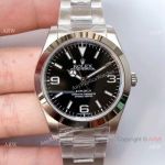 Swiss Replica Rolex Explorer Noob Factory ETA2836 Stainless Steel Watch 39mm
